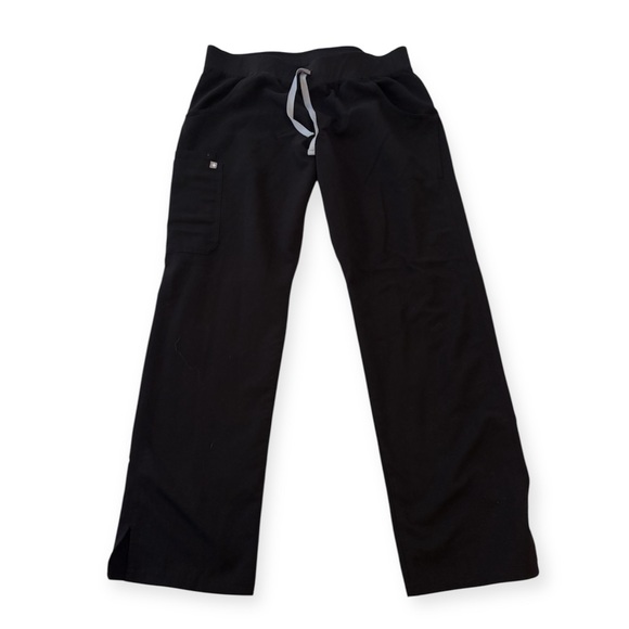 Women's Figs Scrub Top & Pants - Black - Large - Picture 4 of 11